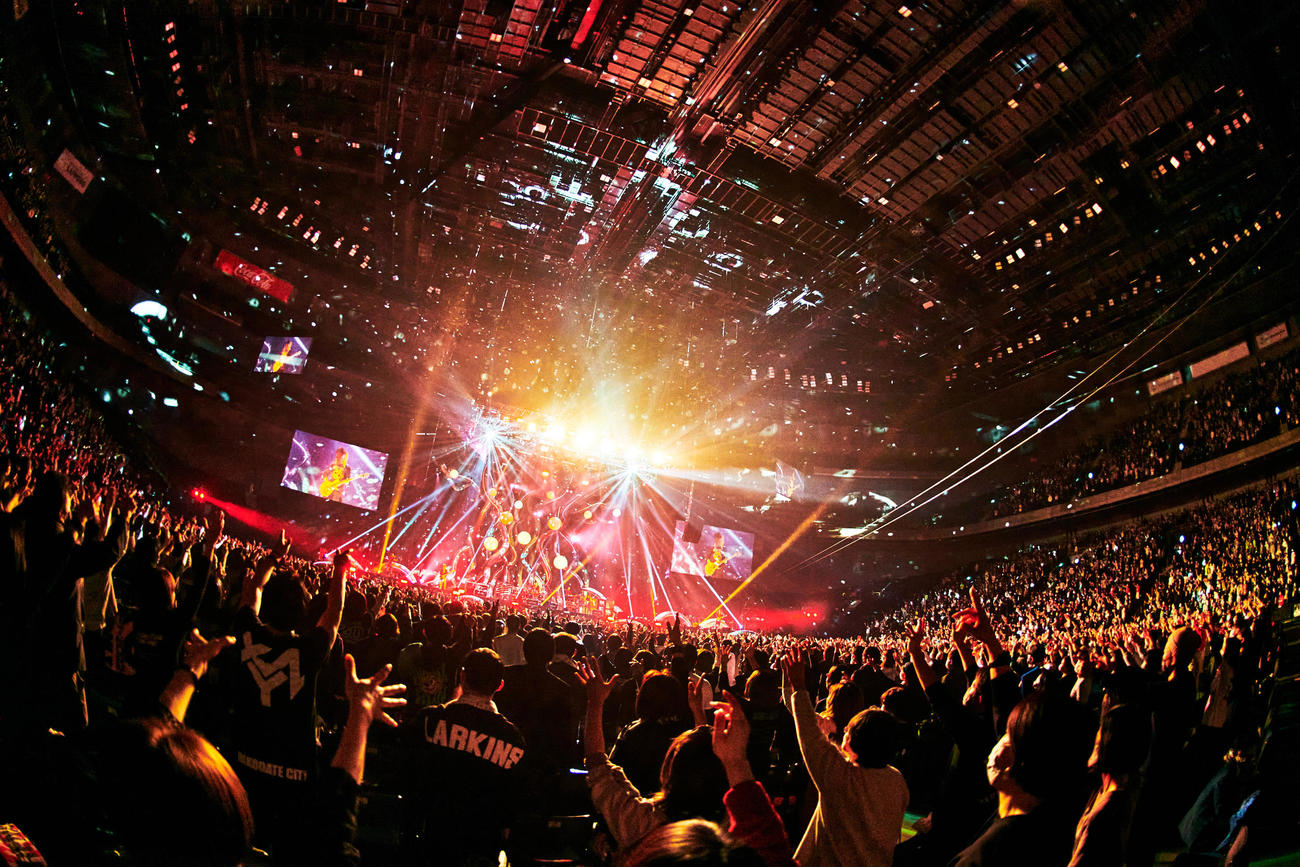 全国アリーナツアーの最終公演を行ったGLAY