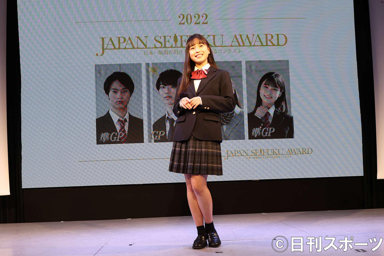 「第9回日本制服アワード」で女子グランプリに決まった織田ひまり
