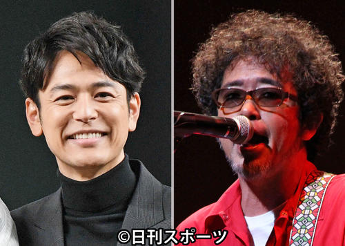 妻夫木聡が奥田民生と久々再会 永遠の憧れ 私は本当に奥田民生になりたいボーイ 芸能写真ニュース 日刊スポーツ