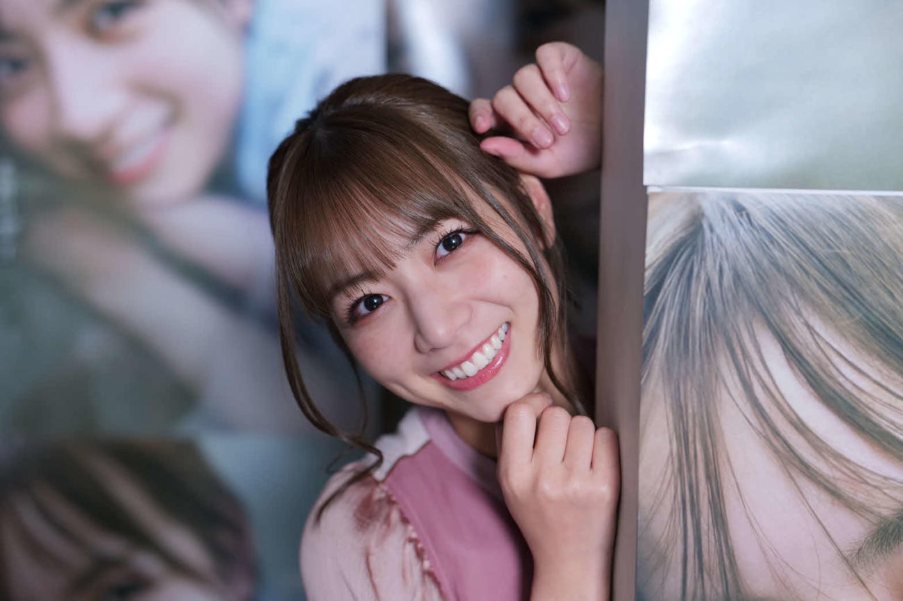 セカンド写真集「希望の方角」の発売記念リモート会見を行った乃木坂46北野日奈子
