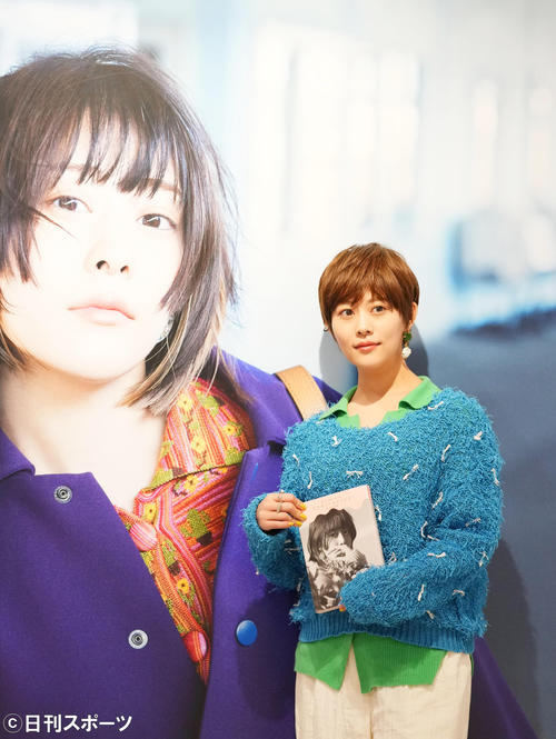 フォトエッセー集発売記念イベントに登場した高畑充希（撮影・横山健太）