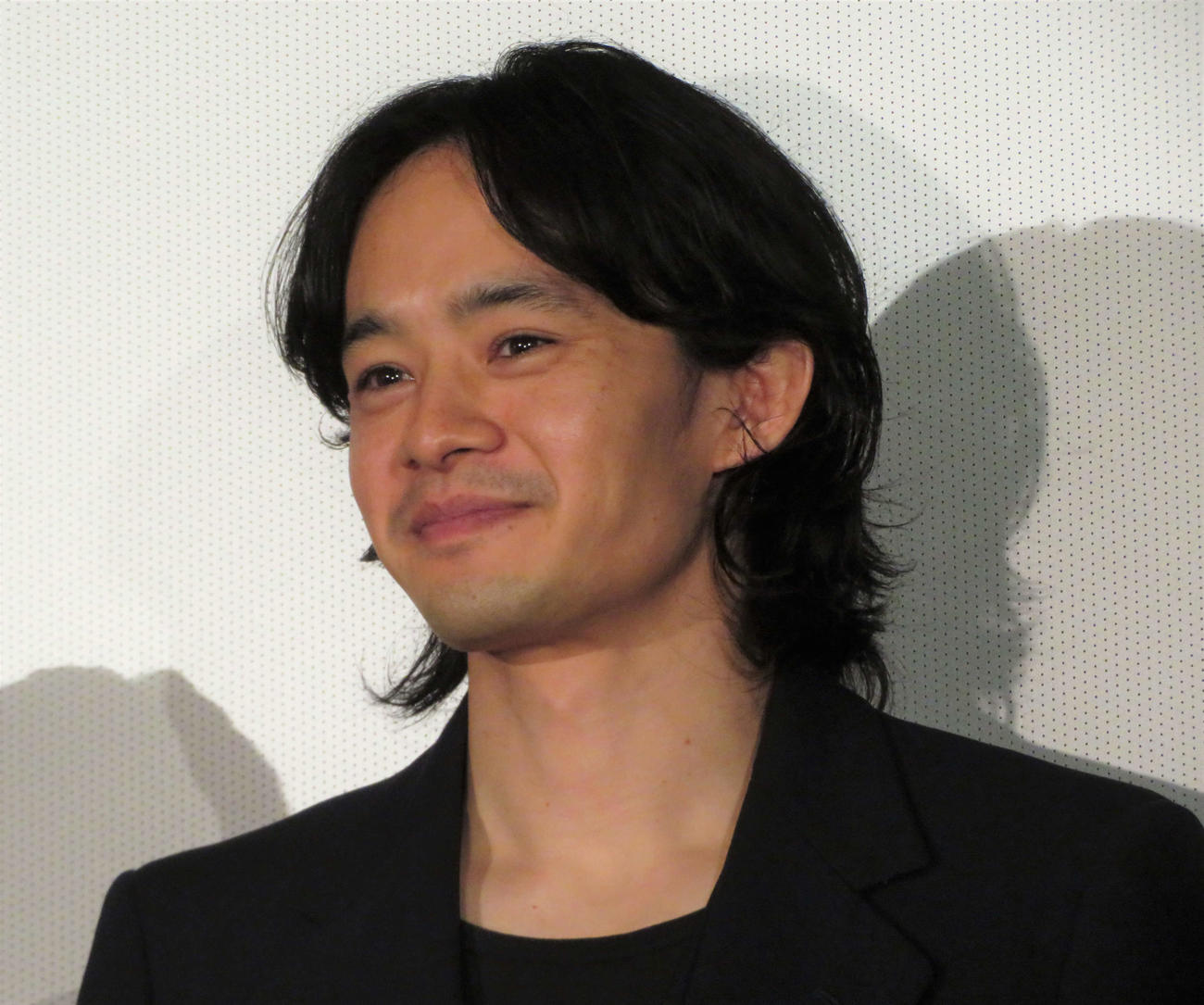 映画「ちょっと思い出しただけ」（松居大悟監督）の公開記念舞台あいさつに登壇した池松壮亮（撮影・三須佳夏）