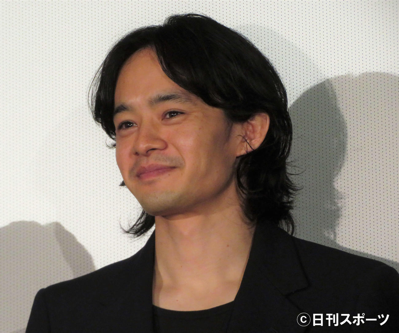 映画「ちょっと思い出しただけ」（松居大悟監督）の公開記念舞台あいさつに登壇した池松壮亮（撮影・三須佳夏）