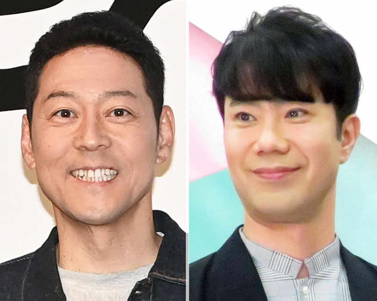 「あらびき団」のMCを務める東野幸治（左）と藤井隆