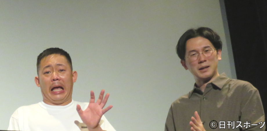 ザ・マミィの酒井貴士（左）、林田洋平（2021年9月撮影）