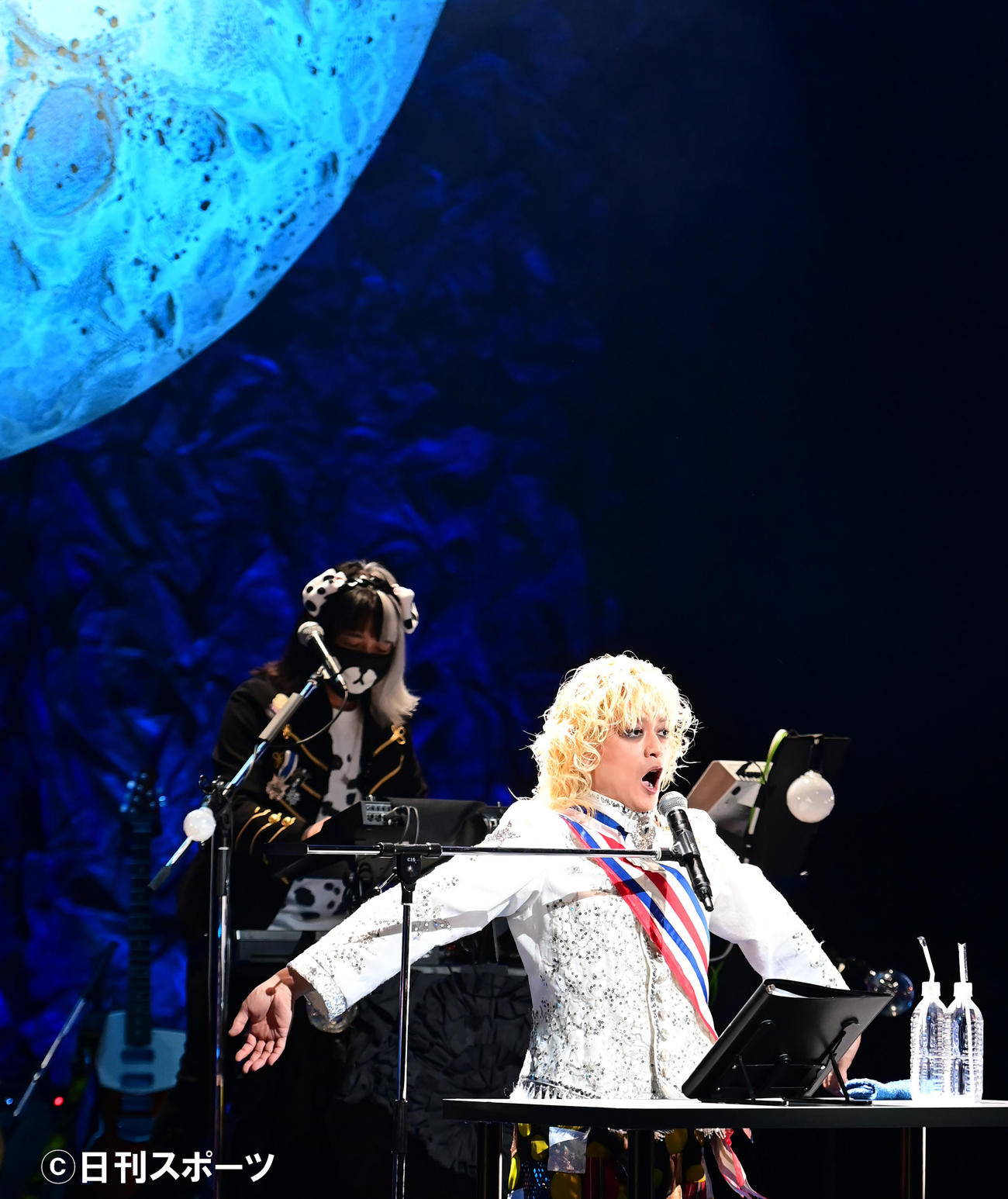 Sound Fantasy朗読劇「月世界旅行」公開ゲネプロに臨む塚田僚一（撮影・小沢裕）