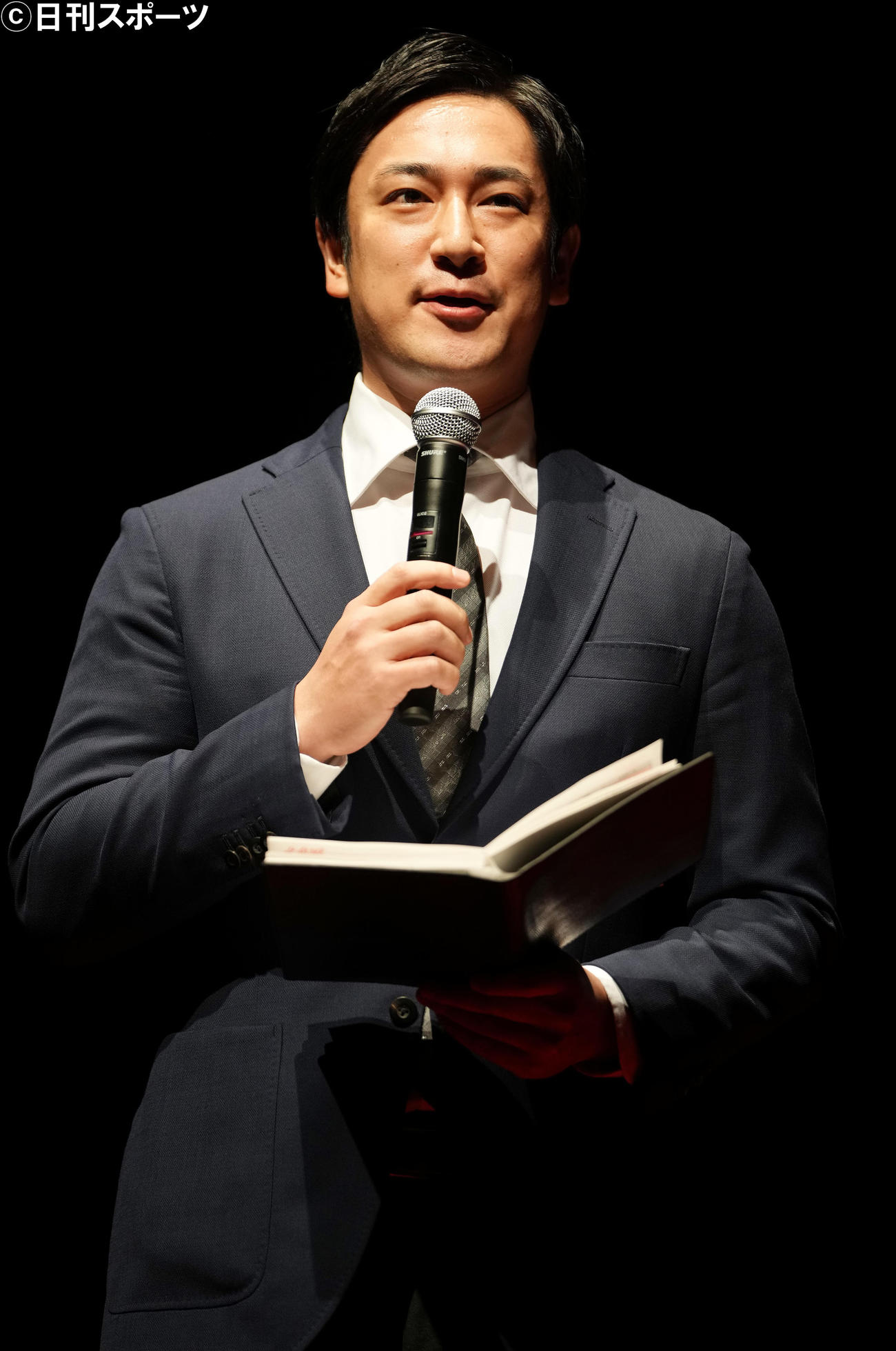 日本テレビ辻岡義堂アナウンサー（2022年1月撮影）