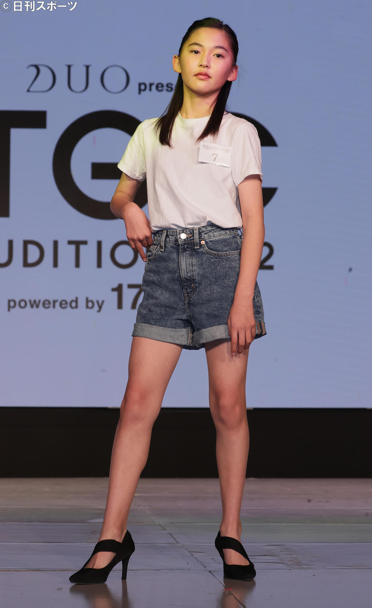 TGCオーディション2022に出場した神永藍さん（撮影・野上伸悟）