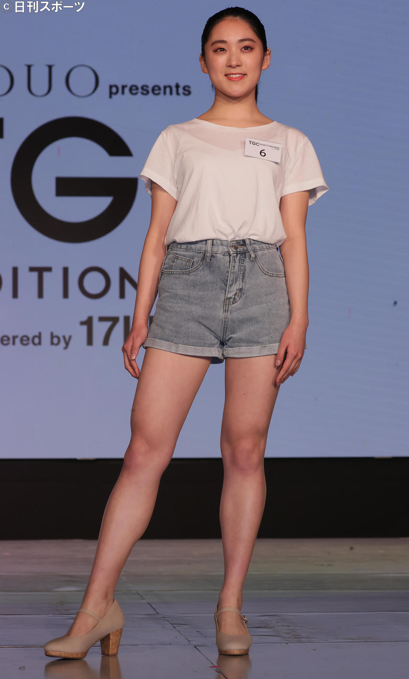 TGCオーディション2022に出場した矢吹舞香さん（撮影・野上伸悟）