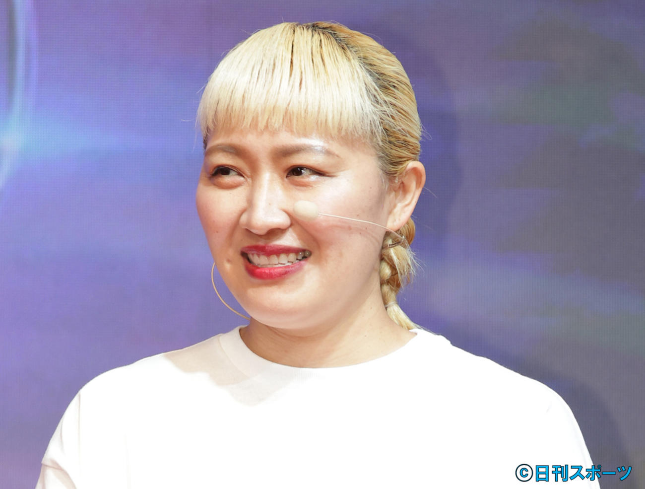 丸山桂里奈（2021年8月撮影）