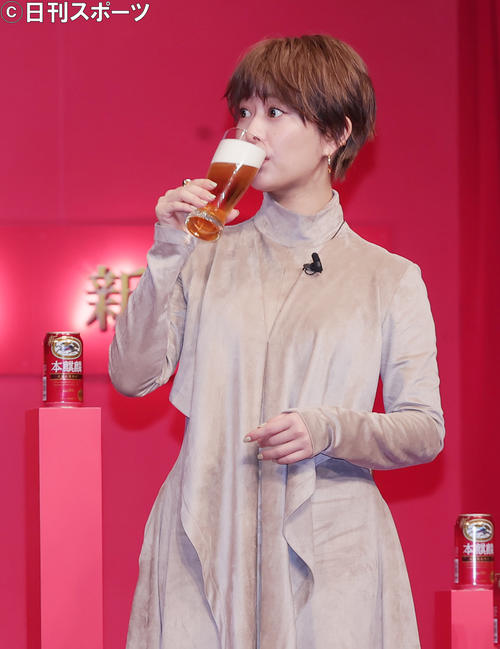 タモリ 爽やかさそのままで 味がしっかり 新しい 本麒麟 の新ｃｍ発表会 芸能写真ニュース 日刊スポーツ