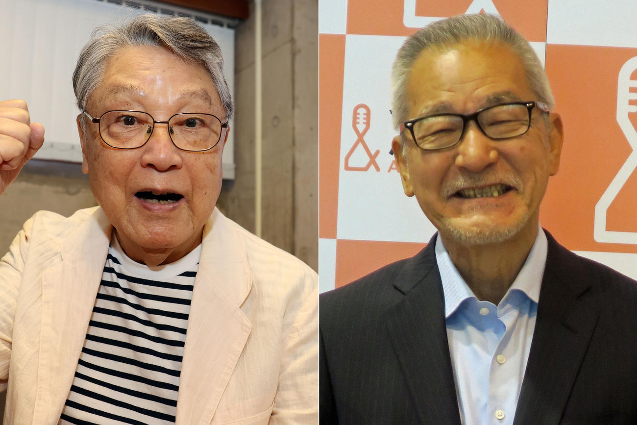 伊東四朗（左）と大竹まこと