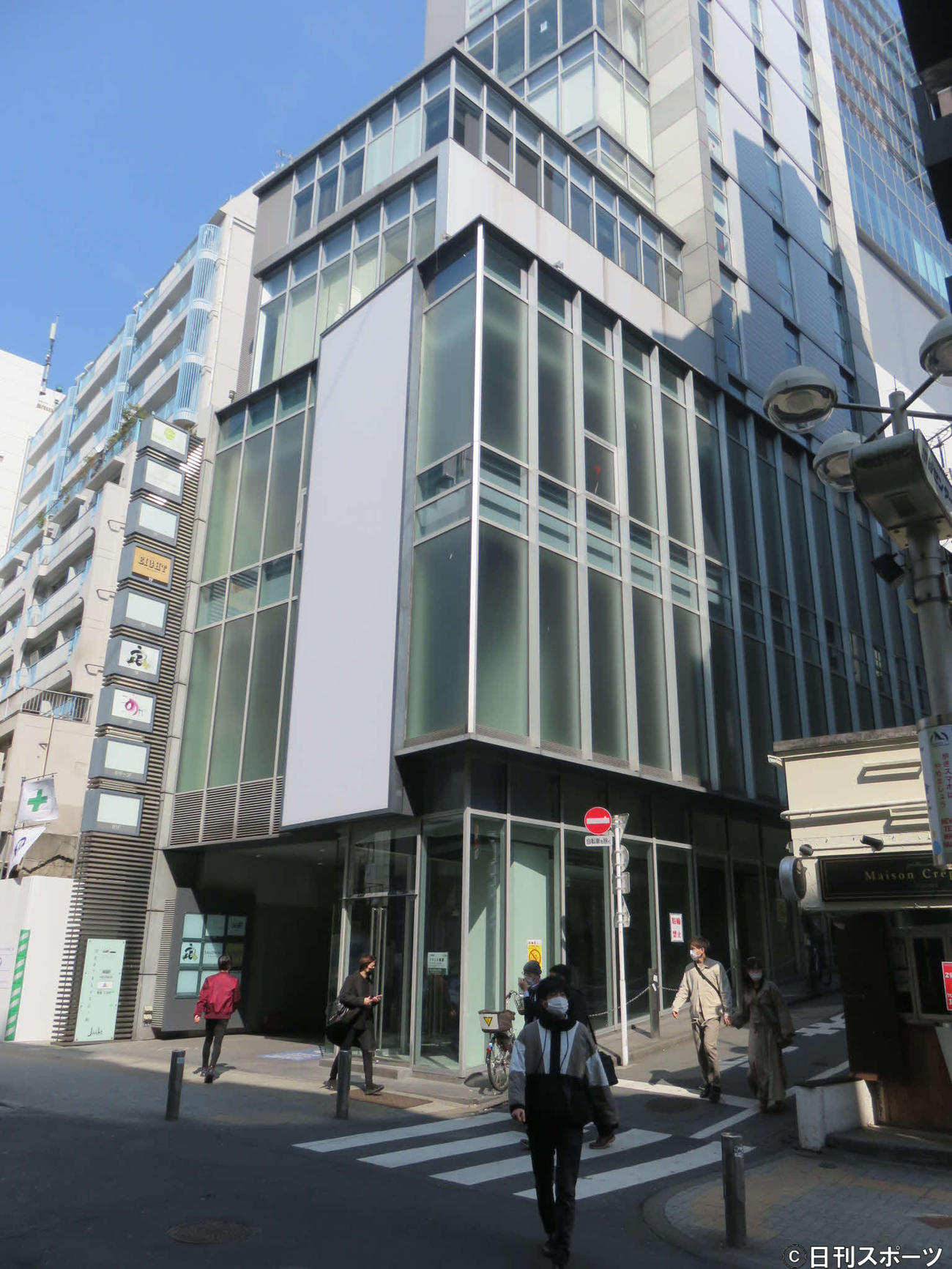 「牛宮城」が5階に入る渋谷センター街のビル