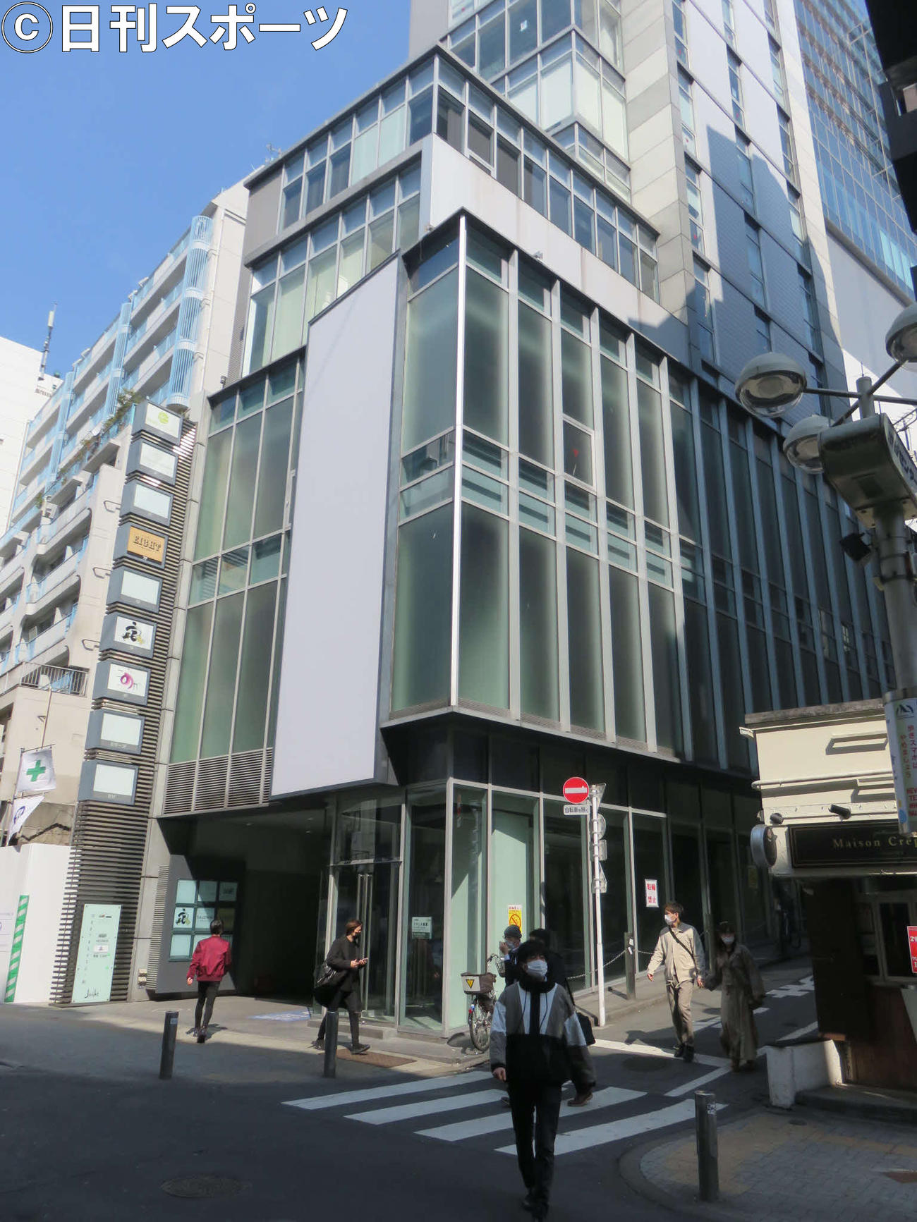 「牛宮城」が5階に入る渋谷センター街のビル