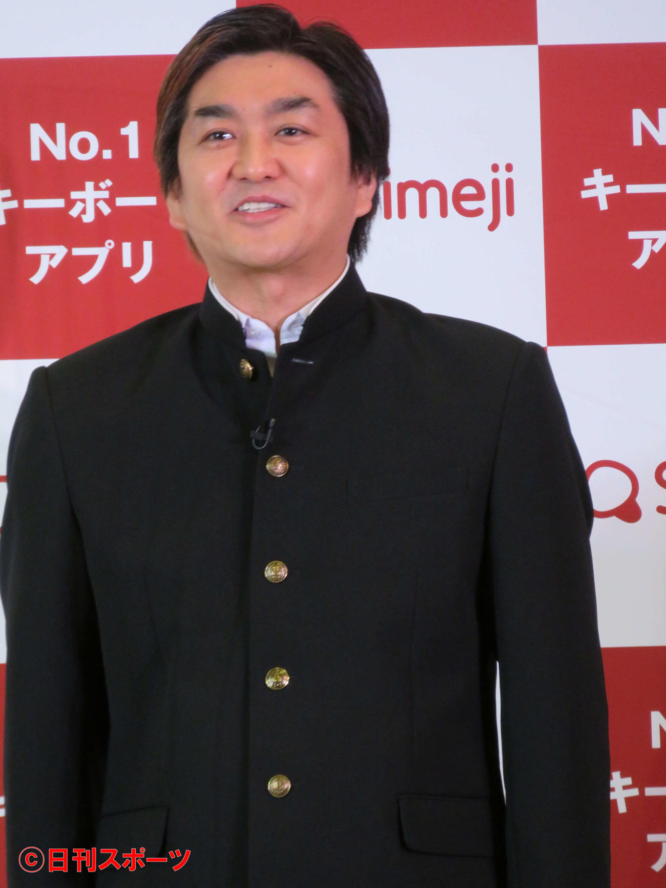 「Simeji presentsZ世代・卒業記念式2022」に出席した徳井健太（撮影・三須佳夏）