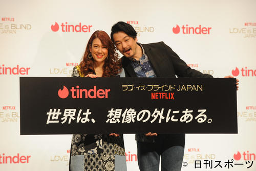 イベントに出席したLiLico（左）と小田井涼平（撮影・山口昌久）