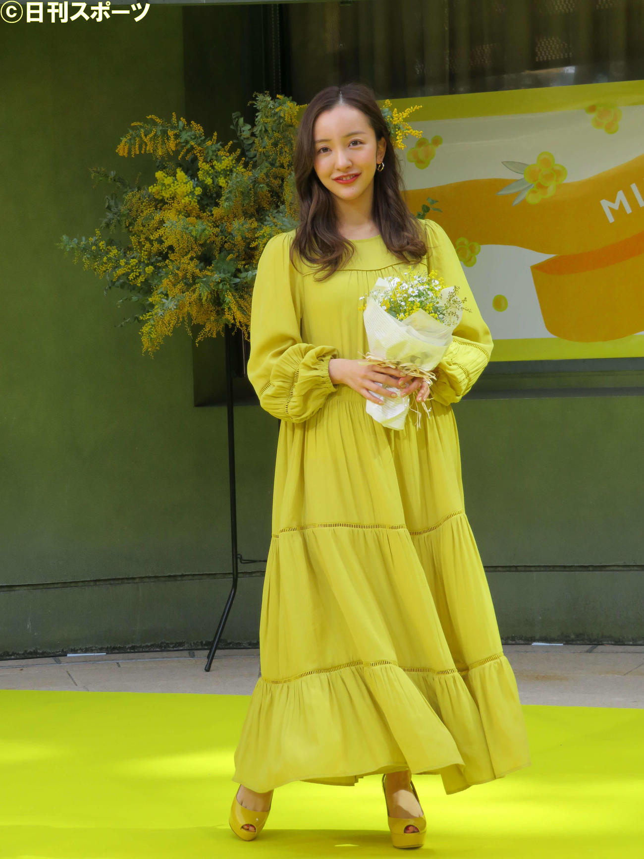 「MIMOSA FESTA」のスペシャルトークイベントに出席した板野友美（撮影・三須佳夏）
