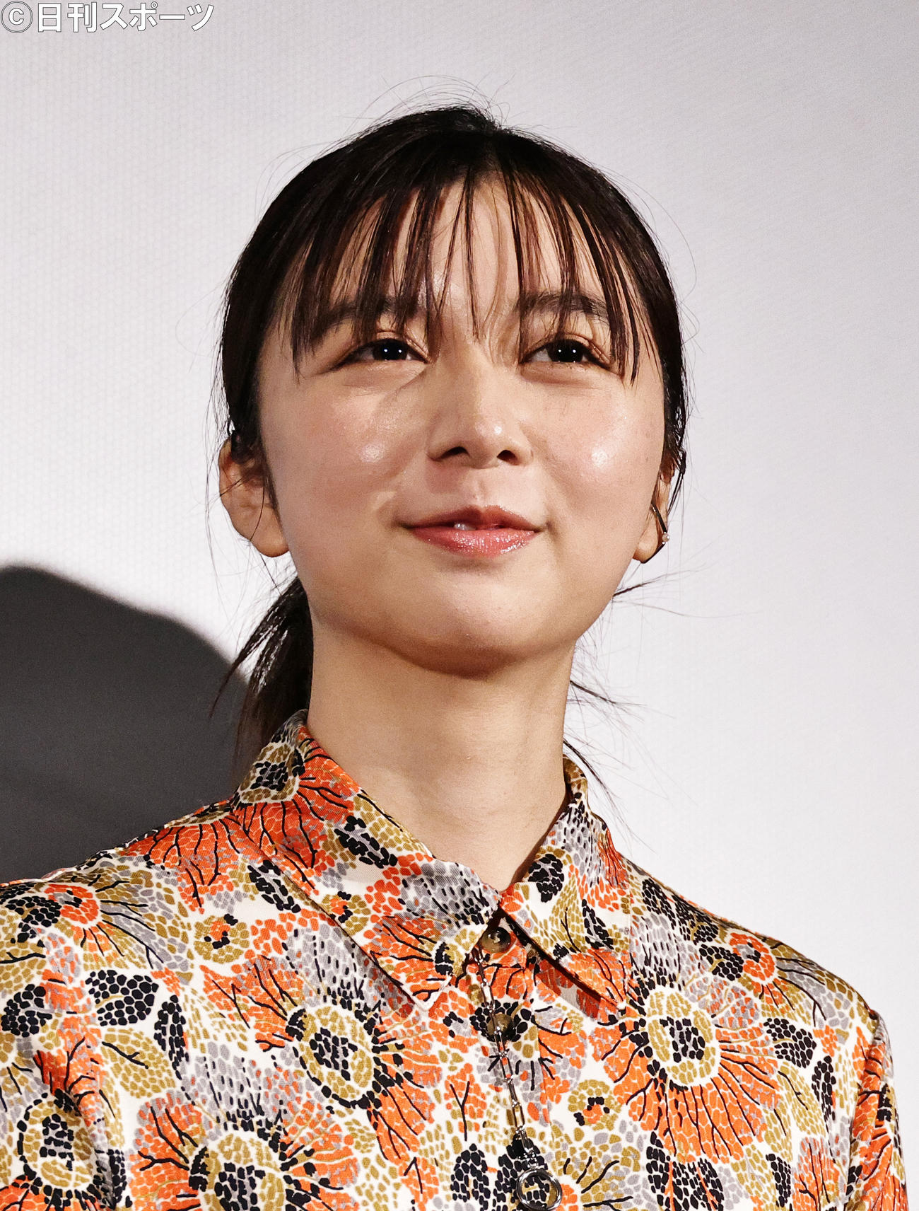 映画「KAPPEI　カッペイ」女性限定試写会舞台あいさつを行った上白石萌歌（撮影・中島郁夫）