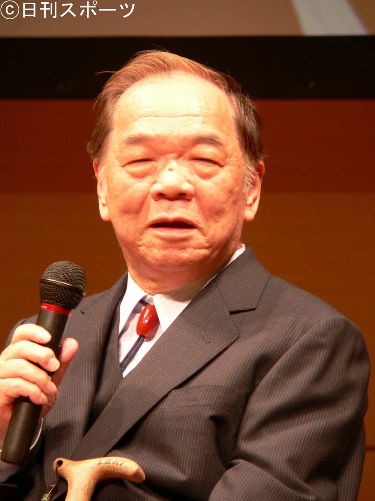西村京太郎さん（2007年3月撮影）