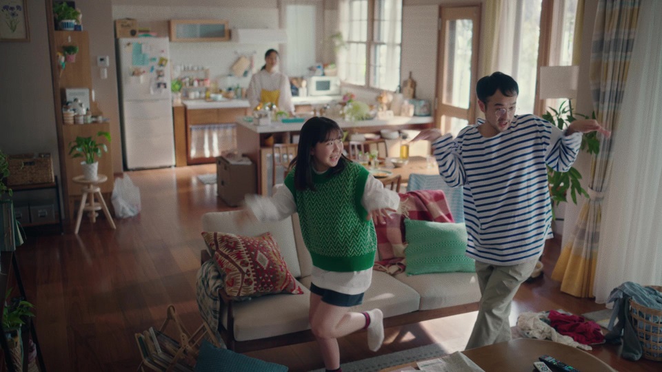 日向坂46新メンバーオーディションのCMのワンシーン