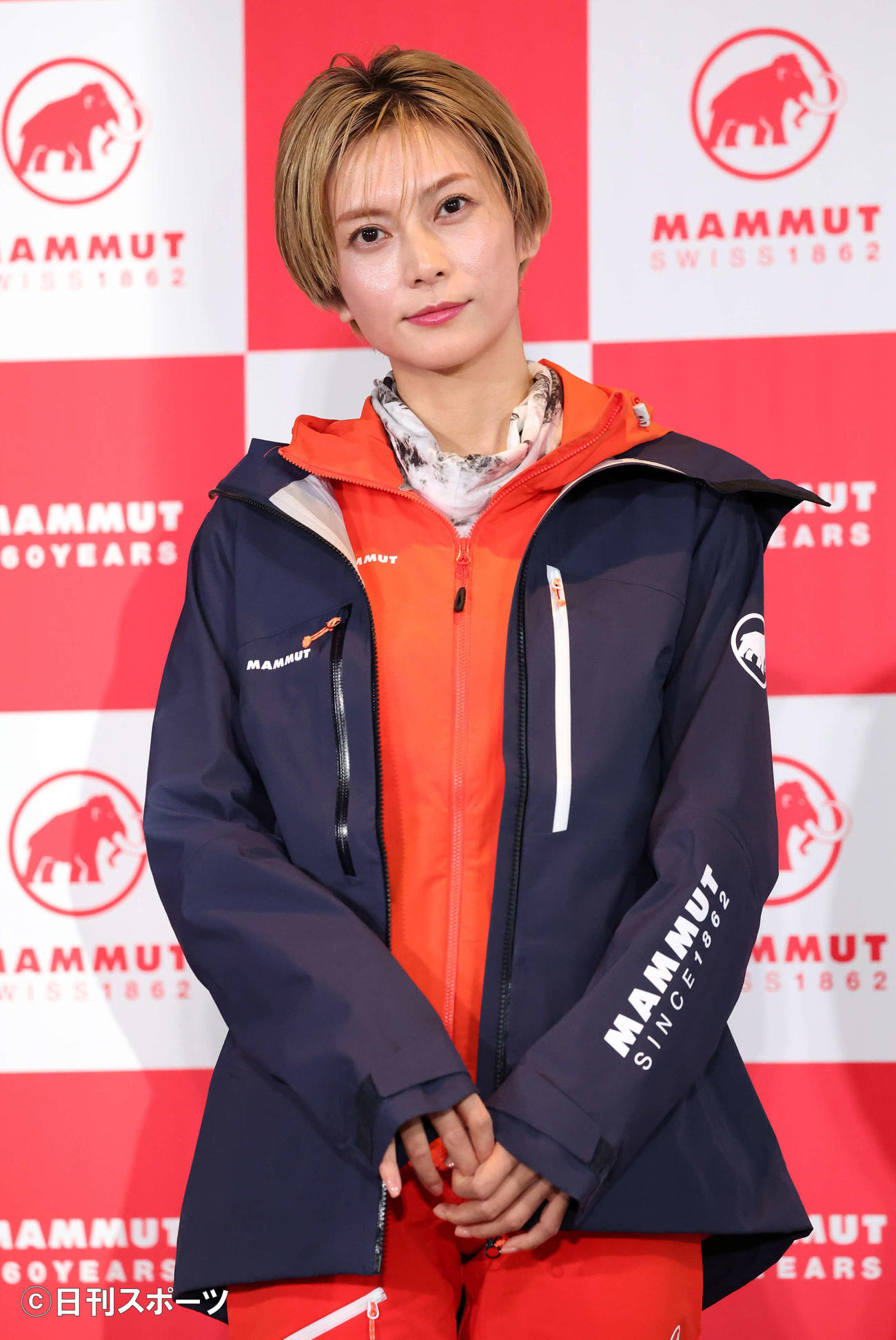 マムート160周年記念プロジェクトでアンバサダーに就任した柴咲コウ（撮影・丹羽敏通）