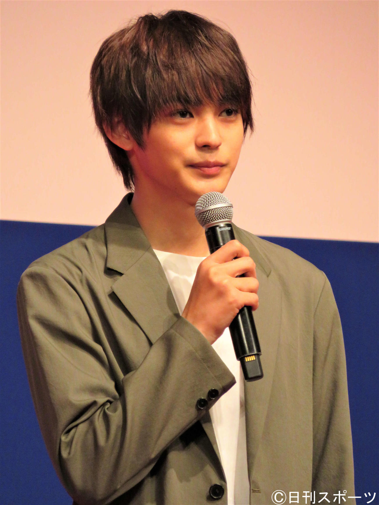 「社会福祉HERO'S TOKYO2021」にスペシャルゲストとして登壇した神尾楓珠（撮影・三須佳夏）
