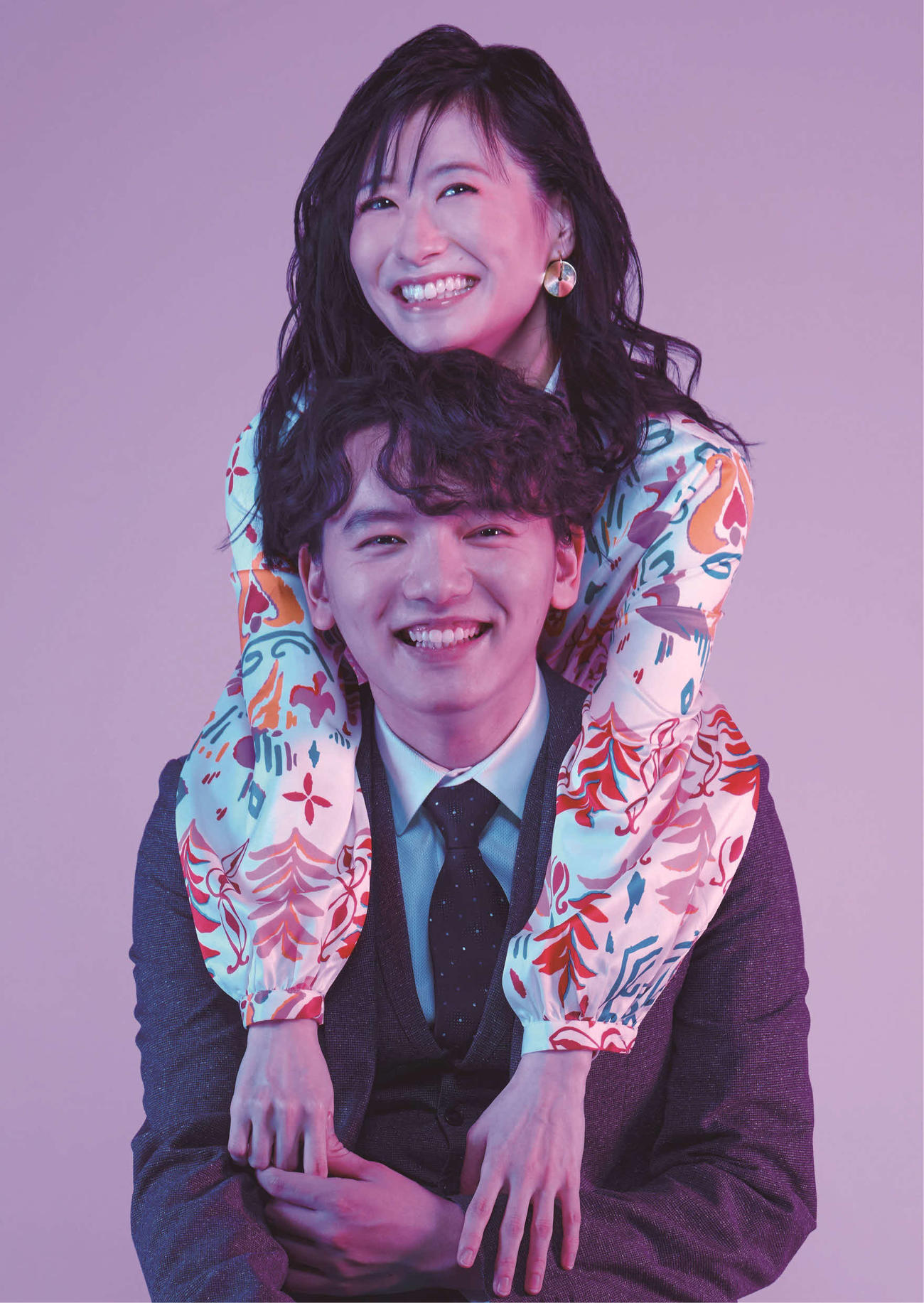 ミュージカル「東京ラブストーリー」海キャストで主演する濱田龍臣とヒロインを務める唯月ふうか