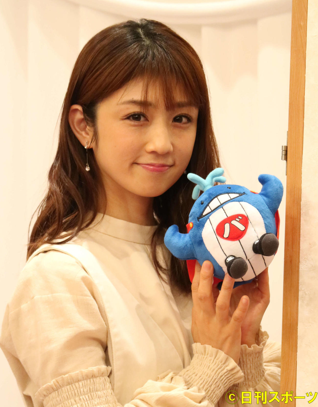 小倉優子（2021年3月撮影）