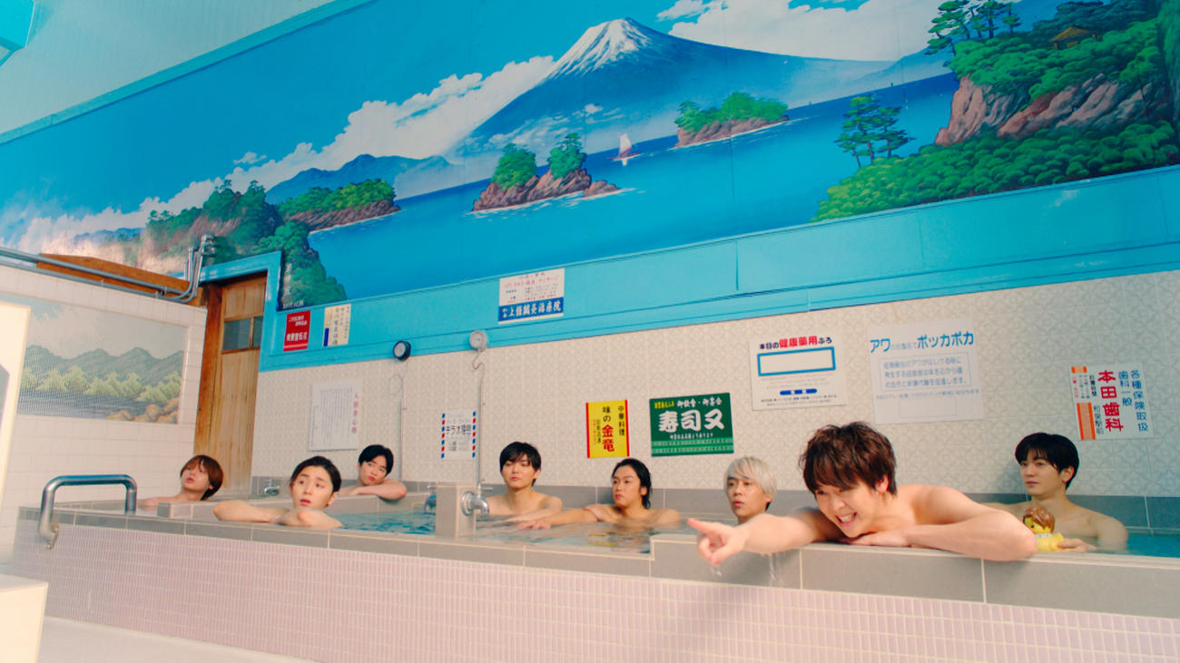 「三ツ矢サイダーレモラ」の新CMに出演するHey！Say！JUMP
