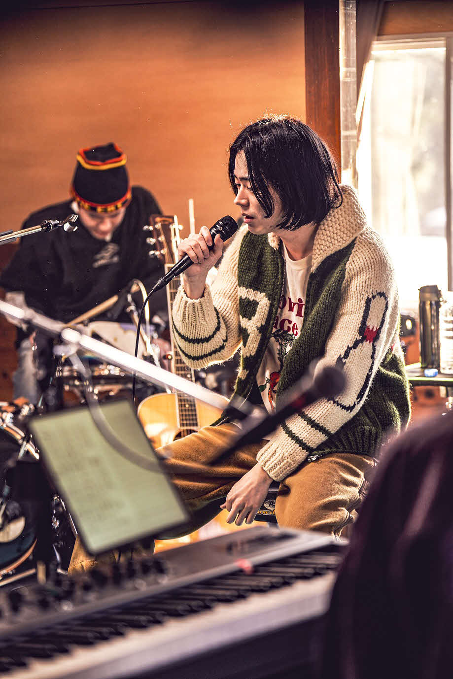 自身2度目となるオンラインライブ「菅田将暉LIVE STREAMING VOL.2」を行った菅田将暉　撮影・上飯坂一