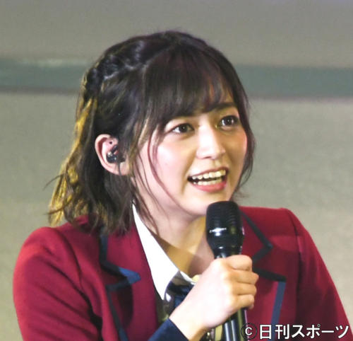 NGT48中村歩加(2021年10月撮影)