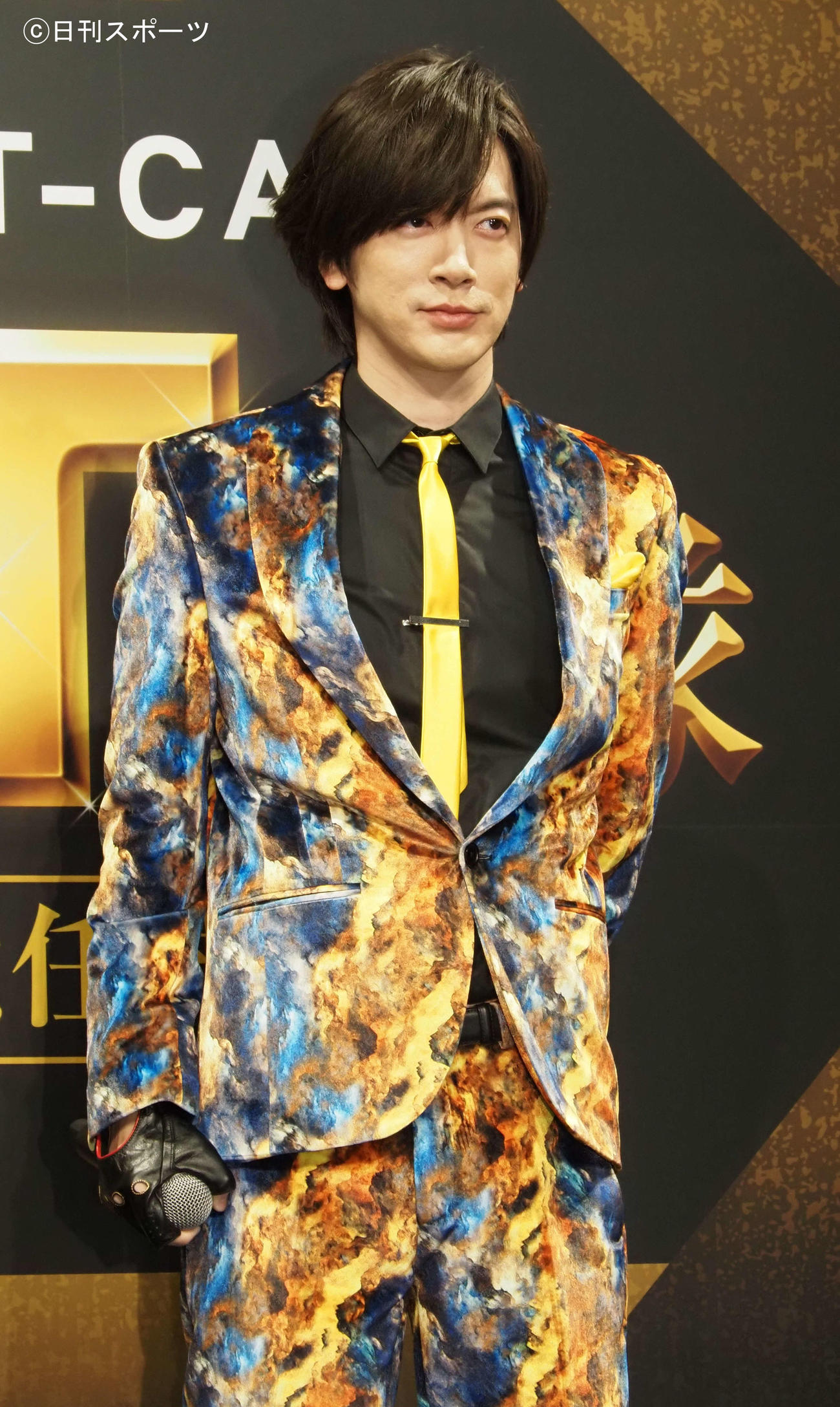「Tカード（東京リベンジャーズ）」発行開始記念「T番隊」結成＆隊長就任式イベントに出席したDAIGO（撮影・遠藤尚子）