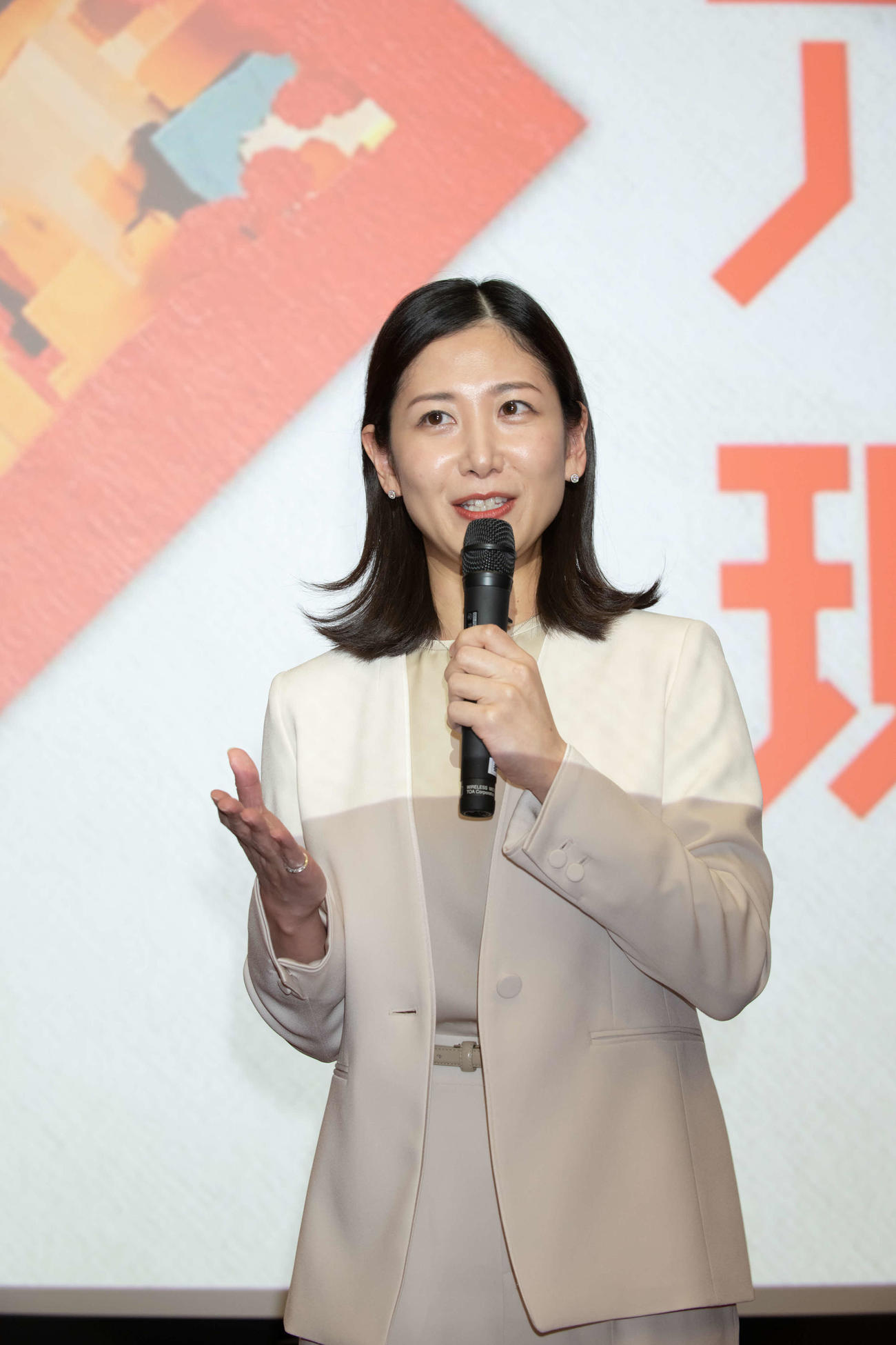 NHK「クローズアップ現代」取材会に出席した桑子真帆アナウンサー