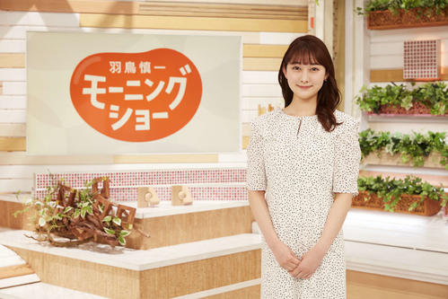 テレビ朝日系「羽鳥慎一モーニングショー」で4月からアシスタントを務める森山みなみアナウンサー