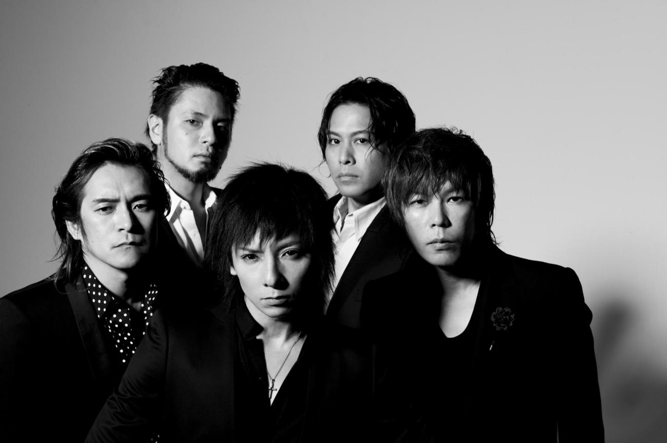 9年ぶりの復活が決まったSOPHIA。前列左から都啓一、松岡充、豊田和貴、後列左から黒柳能生、赤松芳朋（13年撮影のもの）
