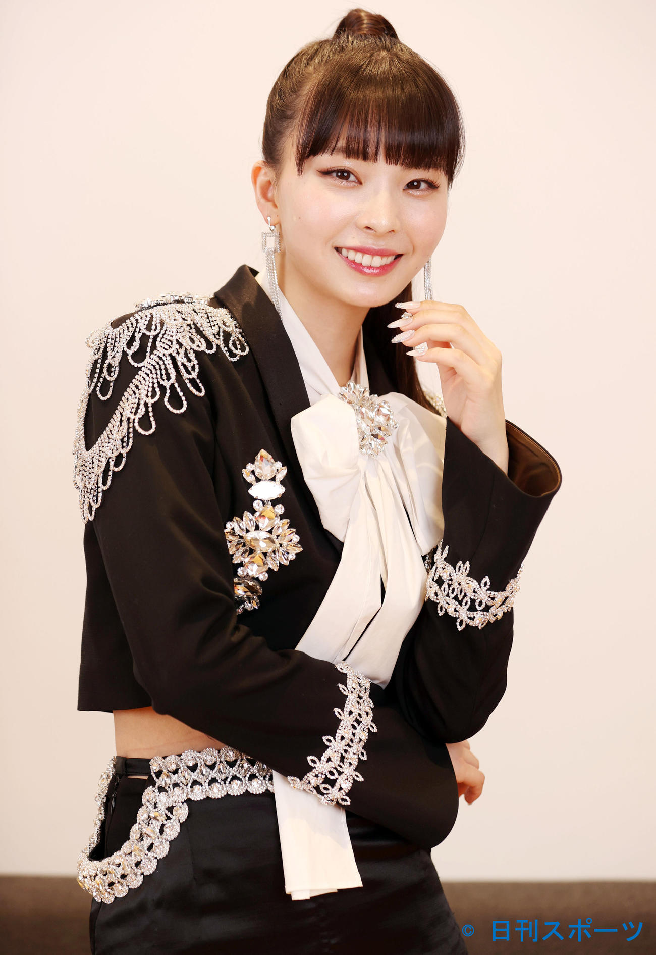 ソロデビューを果たした川口ゆりな（2022年3月撮影）