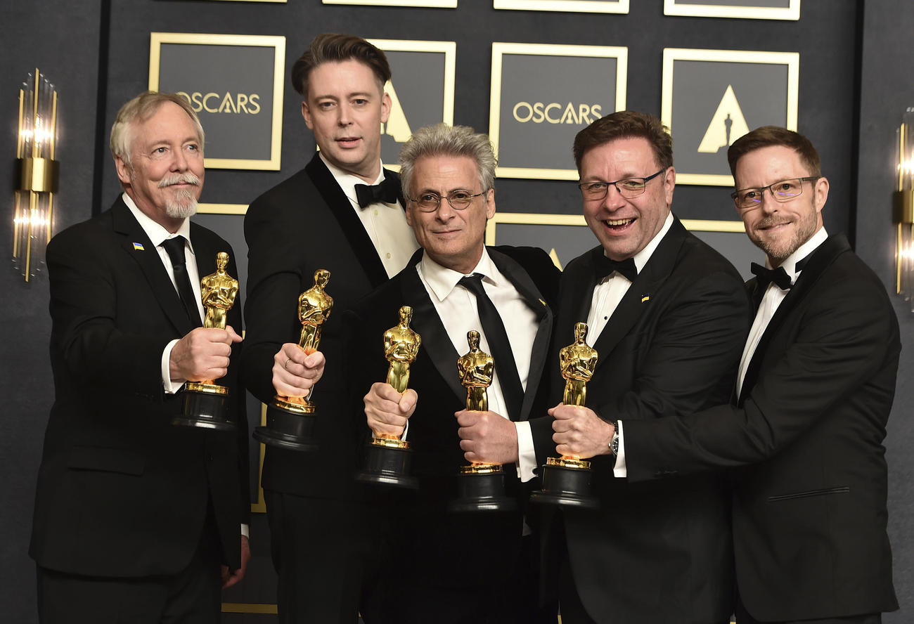 アカデミー賞　音響賞を受賞した「デューン　砂の惑星」（AP）