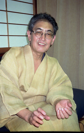 大島渚監督（91年4月撮影）