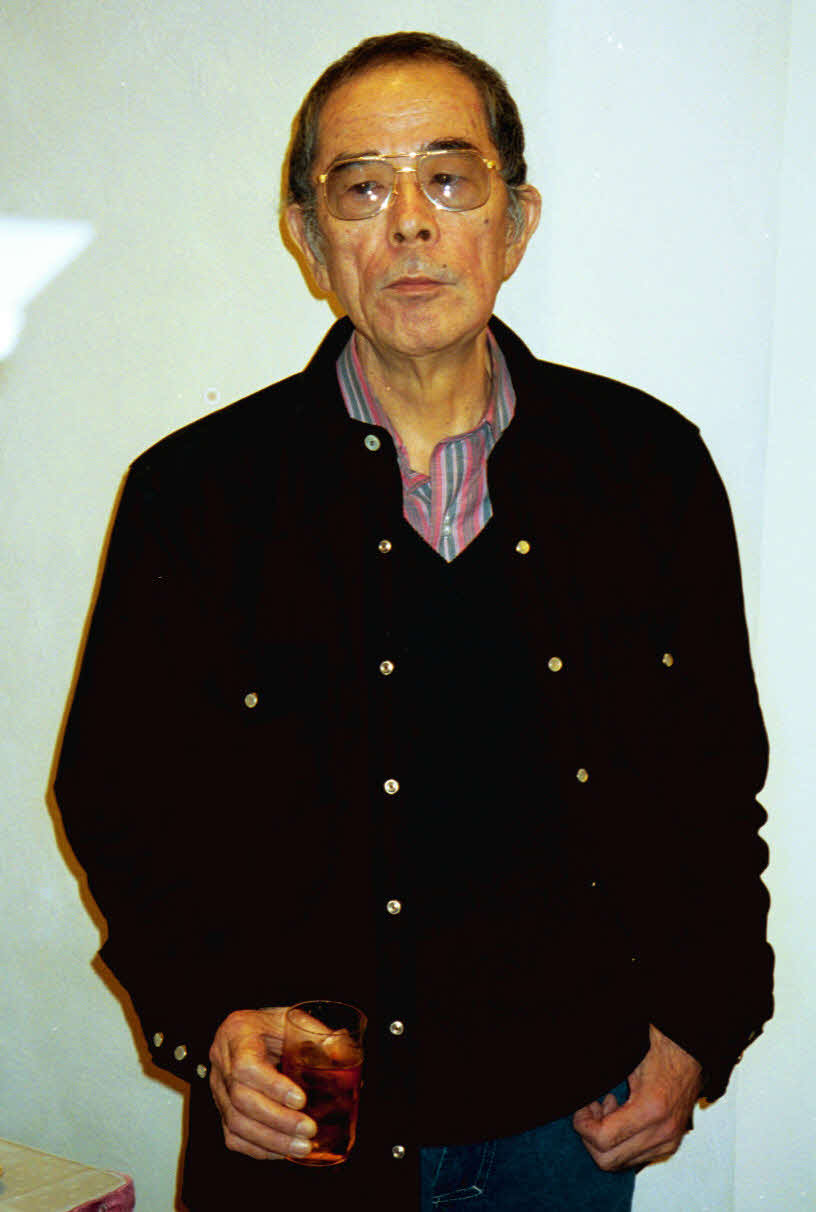 野坂昭如氏（2000年11月撮影）