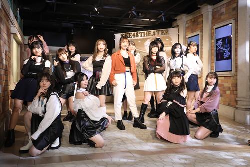 「愛を君に、愛を僕に」のミュージックビデオ撮影を行ったSKE48チームS（(C)2022 Zest, Inc.）