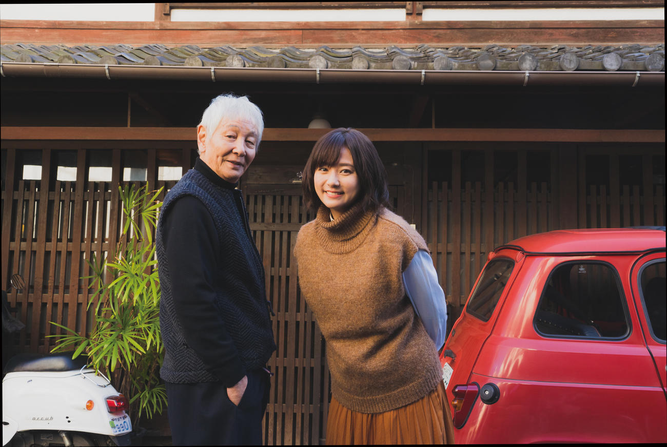 「ちょこっと京都に住んでみた。」の近藤正臣（左）と木村文乃