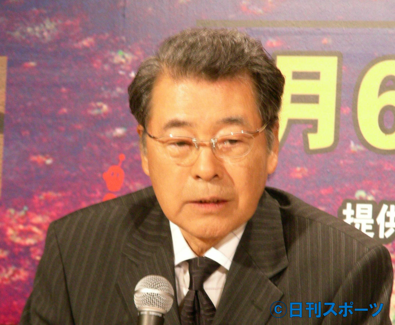 森本毅郎（06年2月15日撮影）