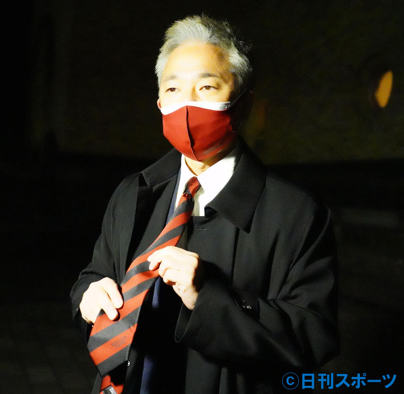 早大大学院のスポーツ科学研究科に入学したお笑いコンビ、ホンジャマカの恵俊彰（撮影・佐藤成）