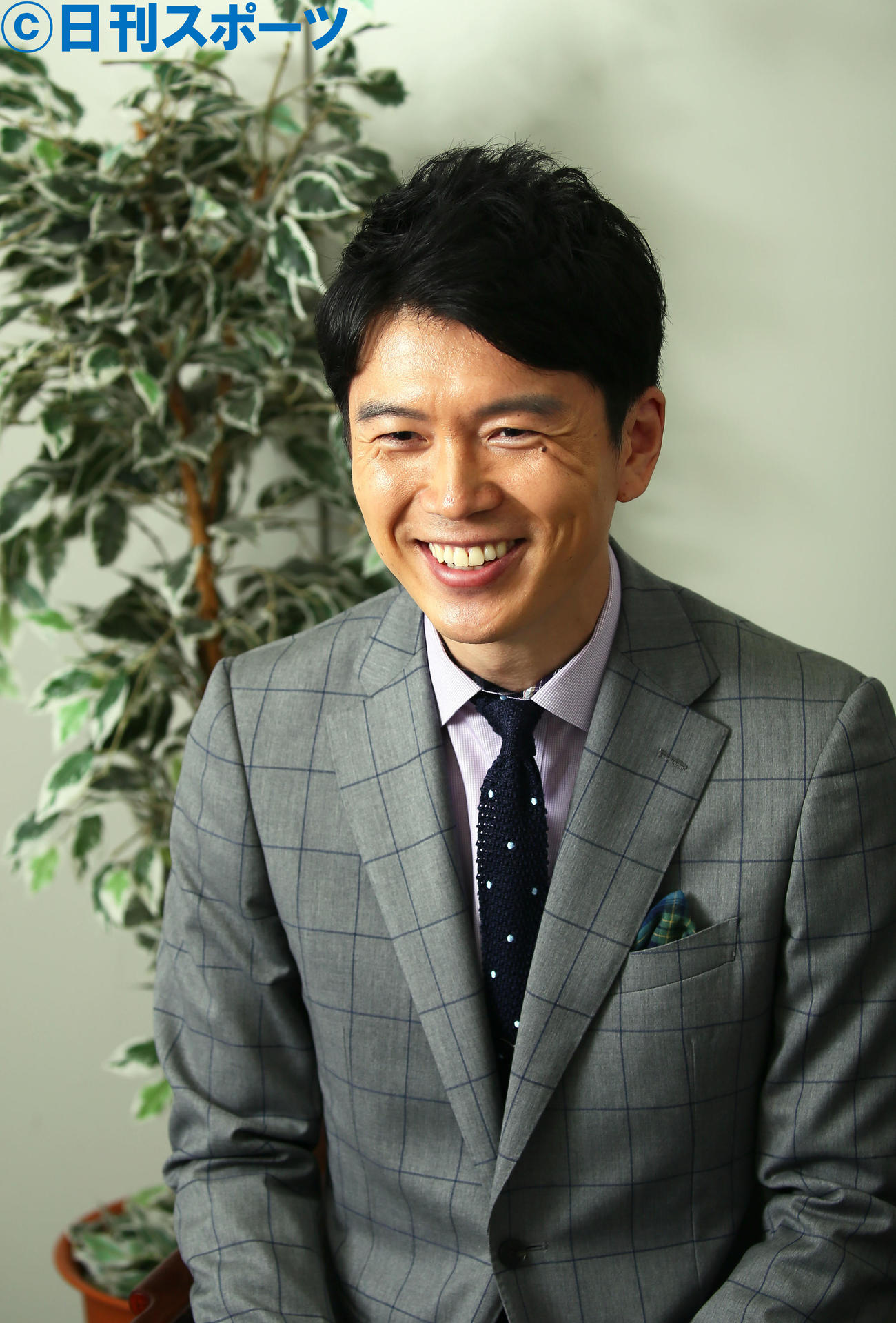 井上貴博アナウンサー（2018年8月撮影）