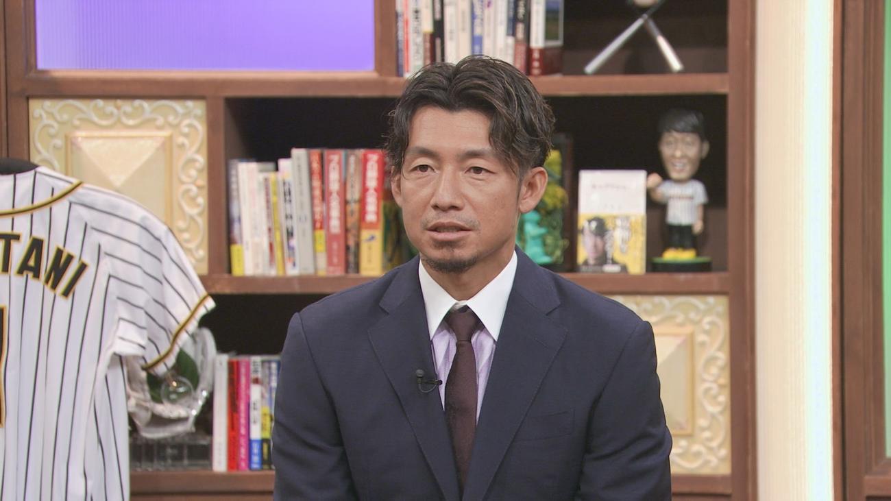 カンテレの今季初中継試合で解説する鳥谷敬氏