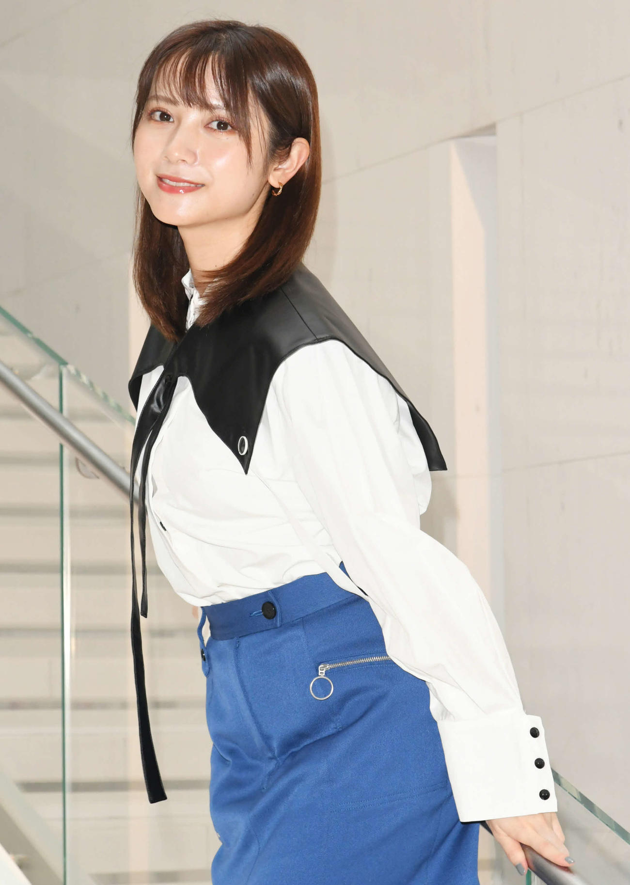 初のフォトスタイルブックを発売する、モデルや女優として活躍中の桃月なしこ（撮影・酒井清司）