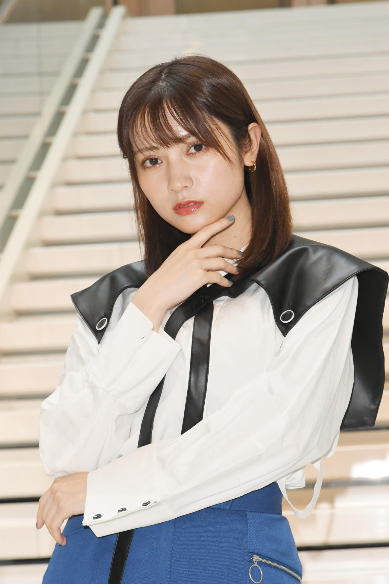 インタビュー　モデル、女優と活躍中の桃月なしこ。初のフォトスタイルブックを発売する＝2022年2月28日
