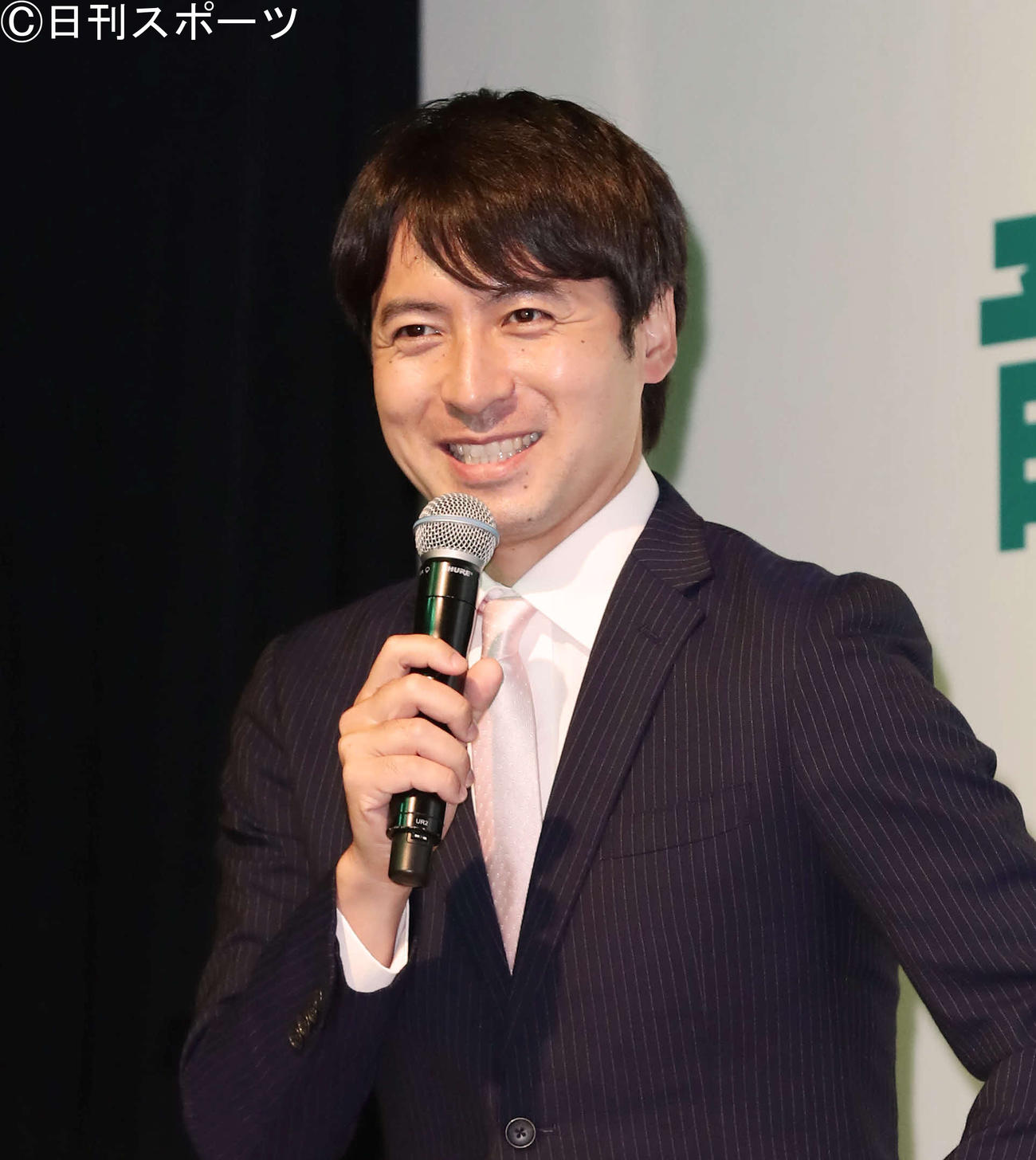 桝太一アナ（21年7月撮影）