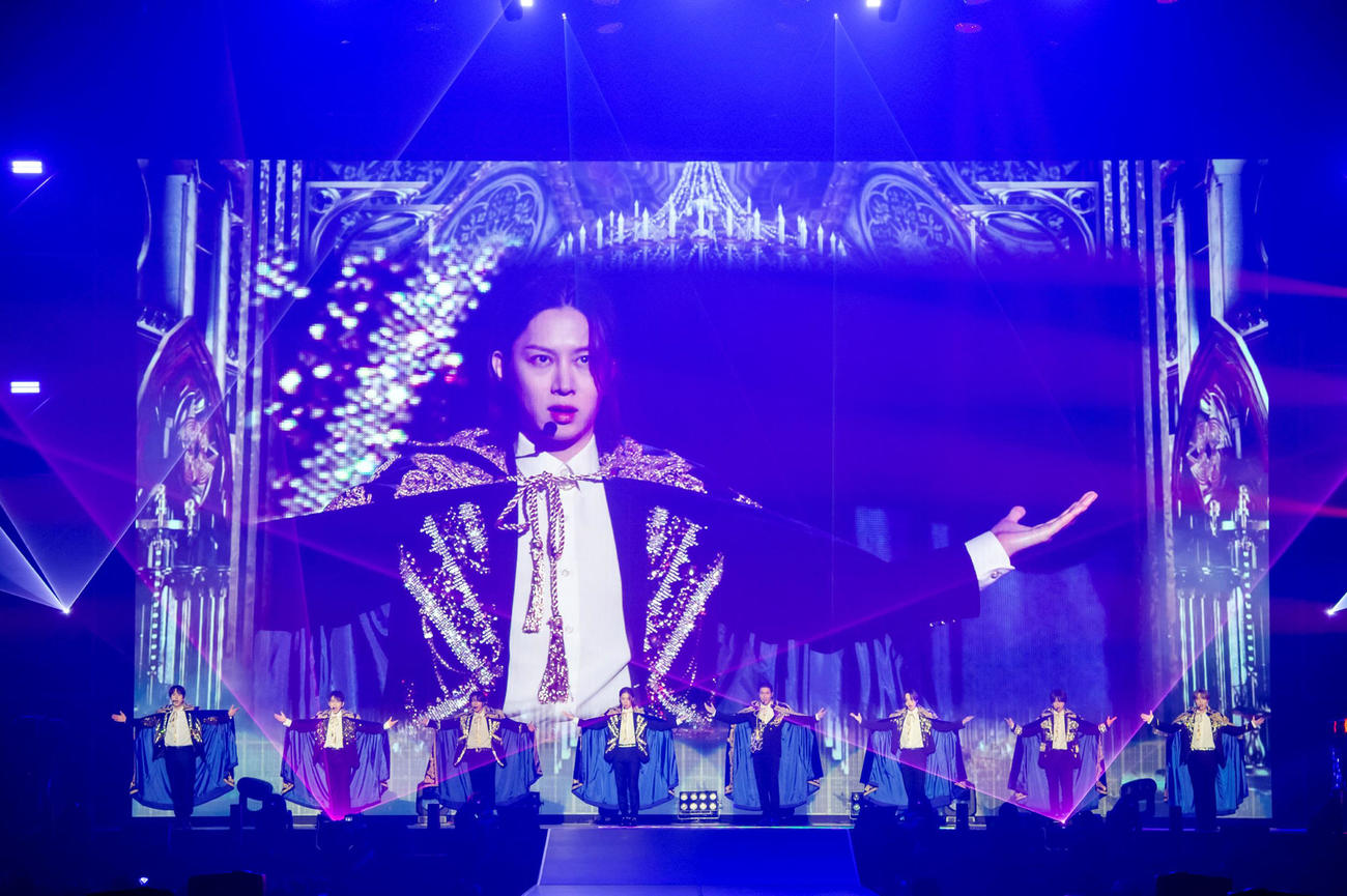 ライブを行ったSUPER JUNIOR（田中聖太郎氏撮影）