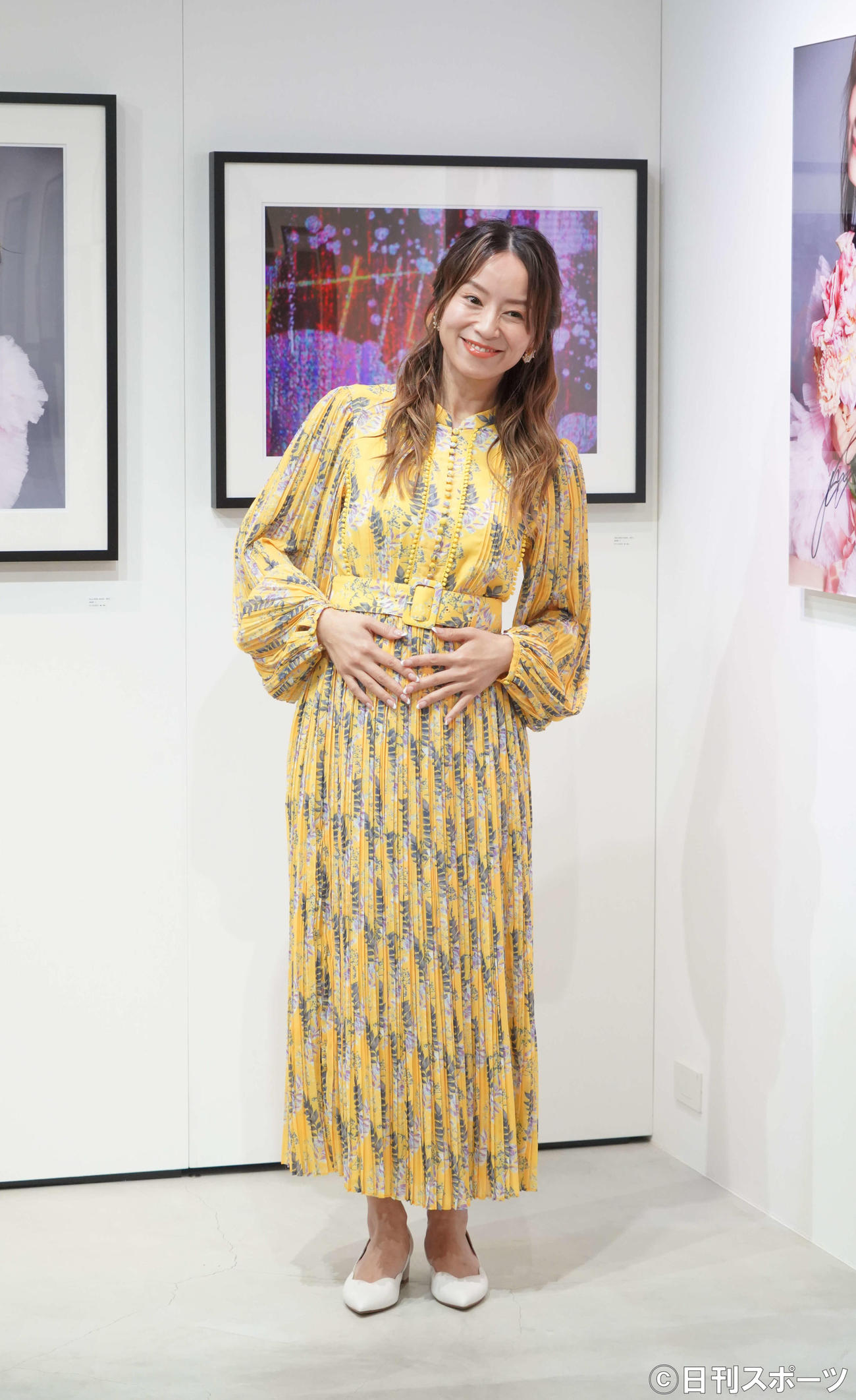 写真展「AmiSuzuki 40th Anniversary Photo Exhibition」を開催した鈴木亜美（撮影・佐藤成）